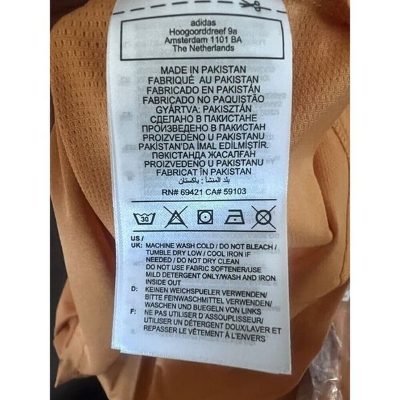 Reebok Women’s Speedway T-shirt Peach Fuzz Color 2X NWT $25 MSRP - Picture 7 of 11